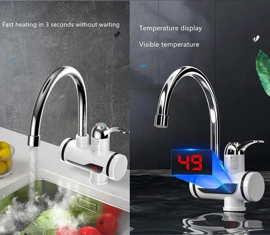 💦⚡ Instant Electric Bathroom Geyser – Hot Water Anytime, Safe & Efficient 🔥🛁