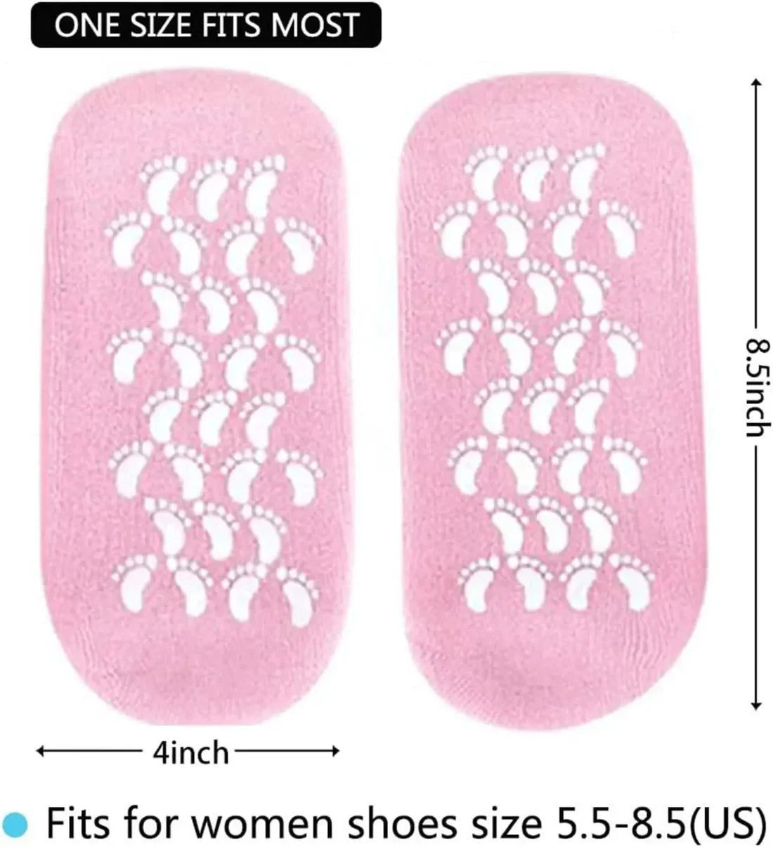 π£π§ Silicone Gel Moisturizing Socks β Soft, Smooth & Hydrated Feet πβ¨
