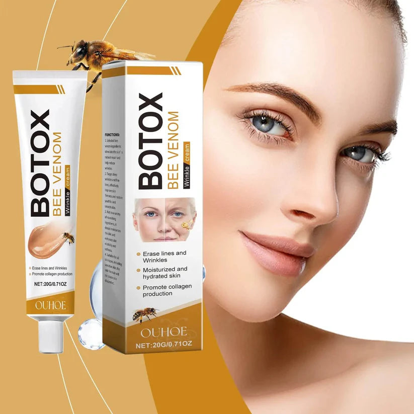 🌟🐝 Botox Bee Venom Wrinkle Cream – Firm, Smooth & Glowing Skin ✨