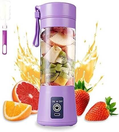 🥤🍌Portable USB Rechargeable Juicer Blender – Fresh Juice Anywhere🍓⚡