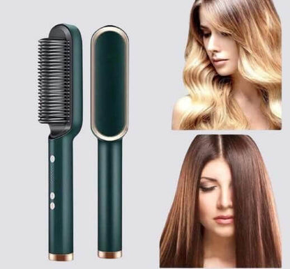 ✨💇‍♀️ Professional Hair Straightener Comb 💖
