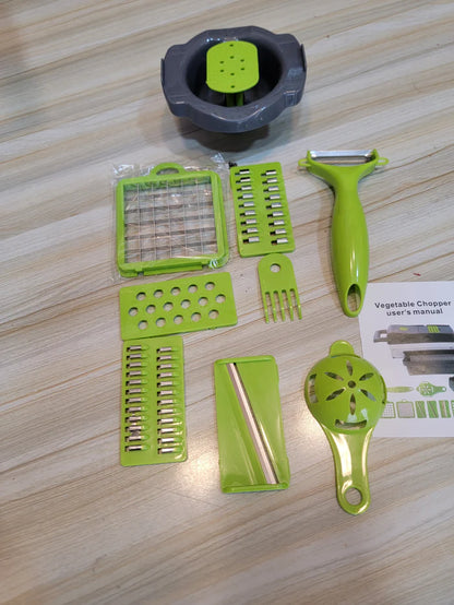 🍅14-in-1 Vegetable Cutter Slicer – The Ultimate Kitchen Tool | ZAYZAA