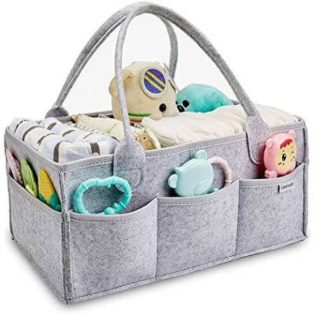 🛍️🍼 Baby Diaper Organizer Bag – Store Clothes, Diapers & Baby Essentials 👶🧸