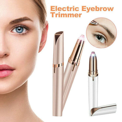 ✨👁️ 2-in-1 Electric⚡ Eyebrow Trimmer – Smooth & Perfect Brows 💖
