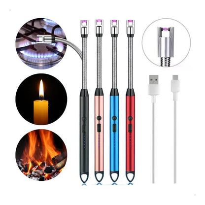 🔥⚡ Plasma Electric Lighter – Windproof & Rechargeable 🔌✨