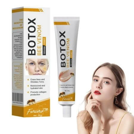🌟🐝 Botox Bee Venom Wrinkle Cream – Firm, Smooth & Glowing Skin ✨