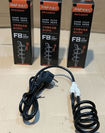 ⚡💧 RAF F8 2000W Electric Water Heating Coil – Instant Hot Water 🔥🌊