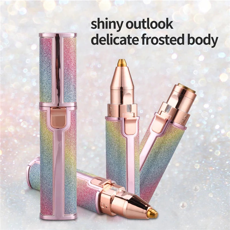 ✨👁️ 2-in-1 Electric⚡ Eyebrow Trimmer – Smooth & Perfect Brows 💖