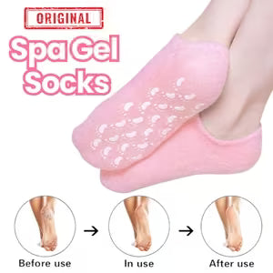 👣💧 Silicone Gel Moisturizing Socks – Soft, Smooth & Hydrated Feet 🌙✨