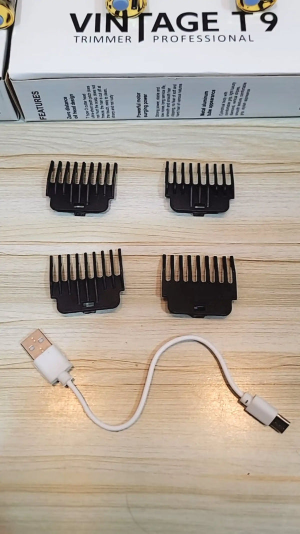 Vintage T9 Trimmer – Premium Quality With Extended Battery Life