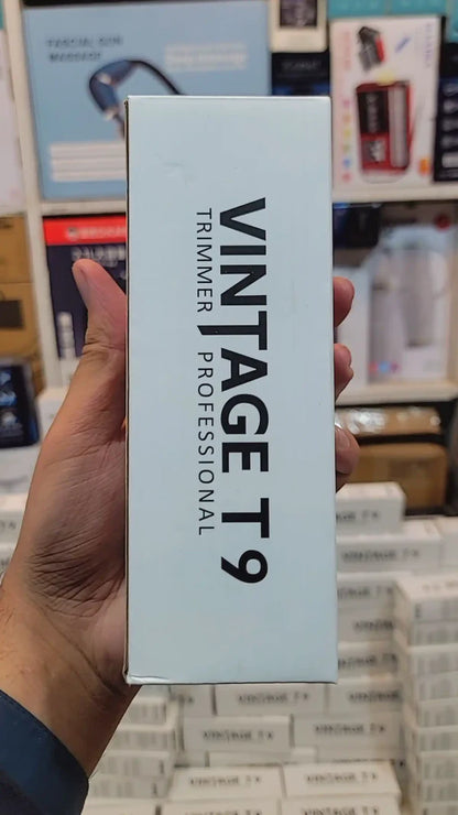 Vintage T9 Trimmer – Premium Quality With Extended Battery Life