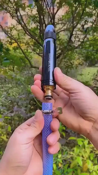 High Pressure Water Nozzle with Accessories for 🚗 Car Wash,🌞 Solar Panel Cleaning,❄️ AC Service & 🌿 Garden CleaningProfessional